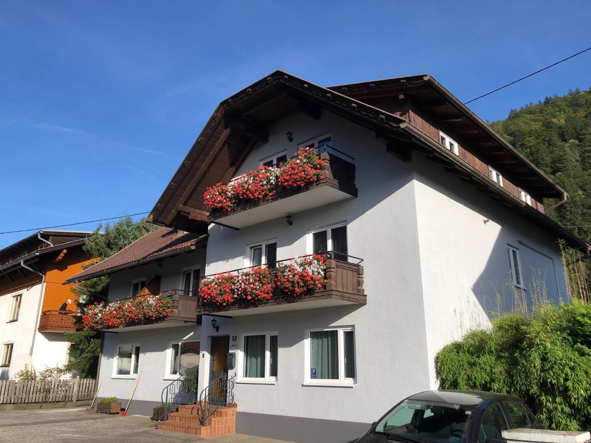 Appartement Brettljause Ferienhaus Fuenf Sinne Döbriach Kültér fotó