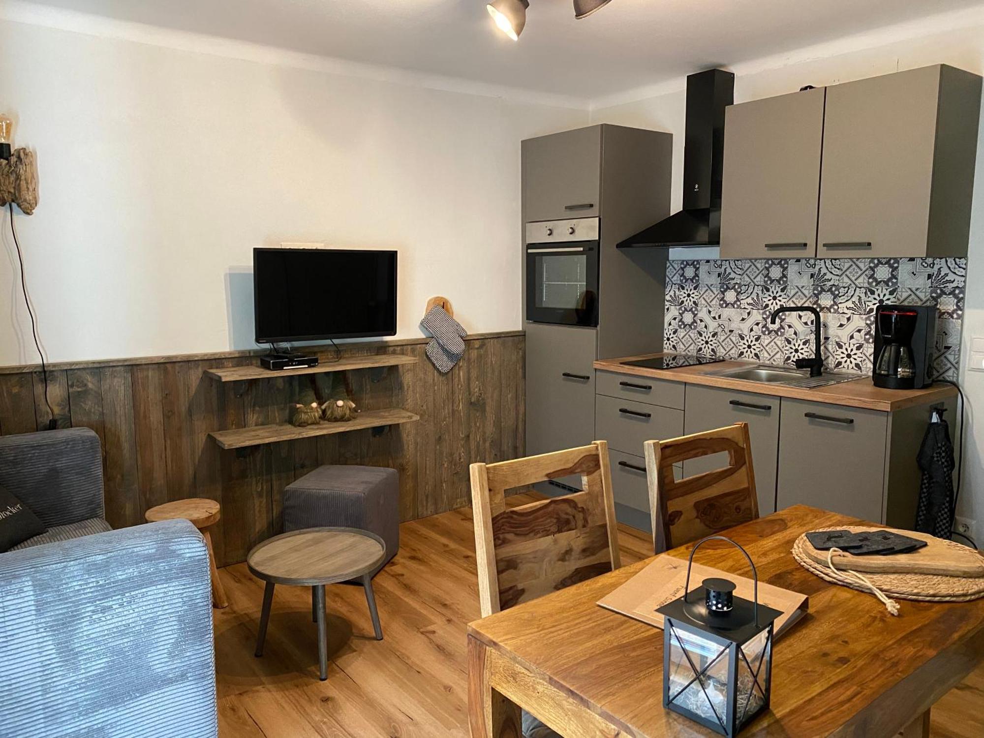 Appartement Brettljause Ferienhaus Fuenf Sinne Döbriach Kültér fotó